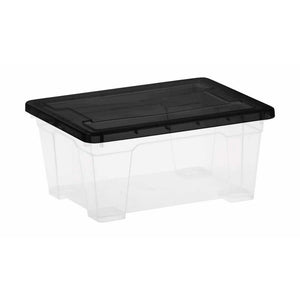 1.5L CONTOUR CLEAR STORAGE BOX - CLEAR