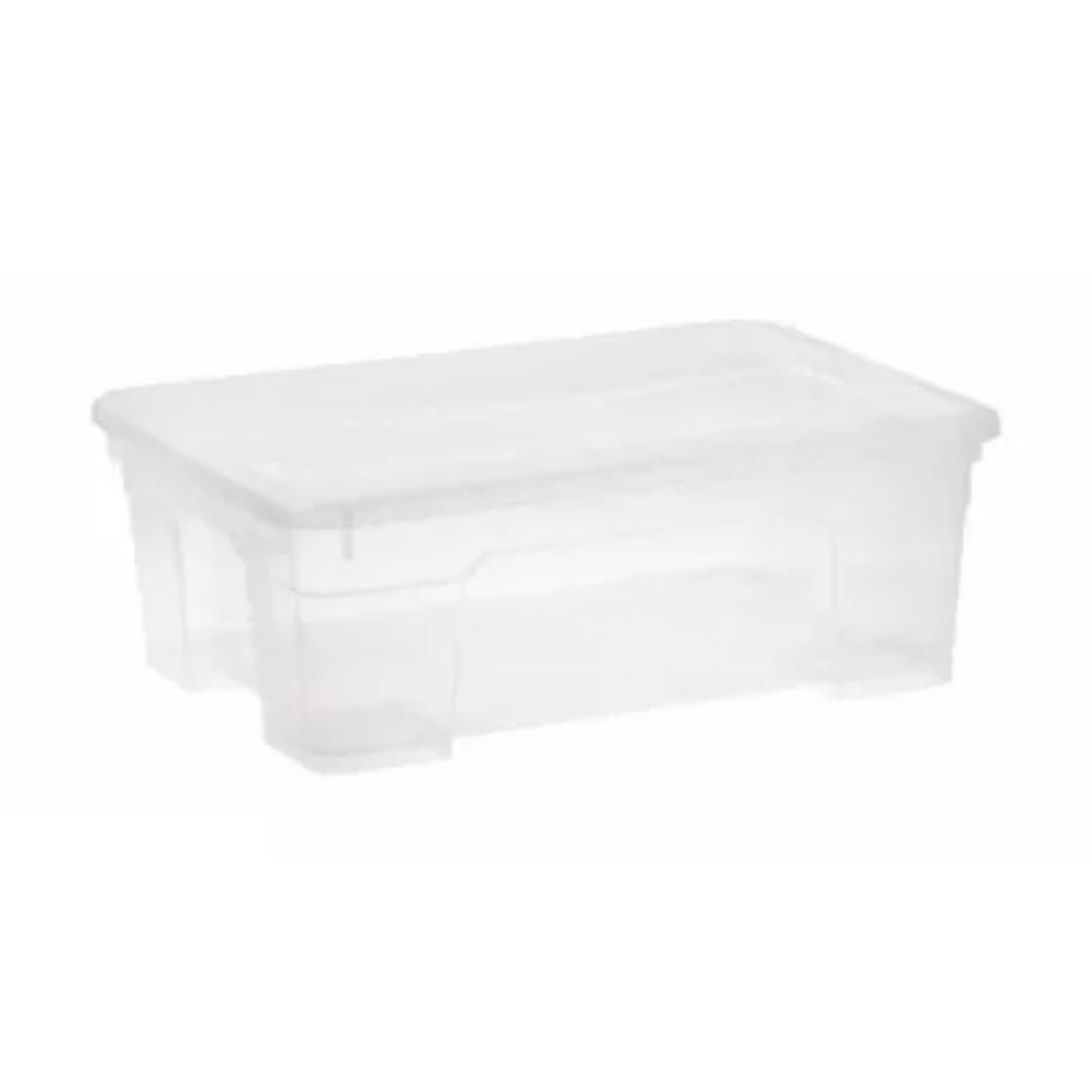 1.5L CONTOUR CLEAR STORAGE BOX - CLEAR
