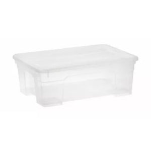 1.5L CONTOUR CLEAR STORAGE BOX - CLEAR