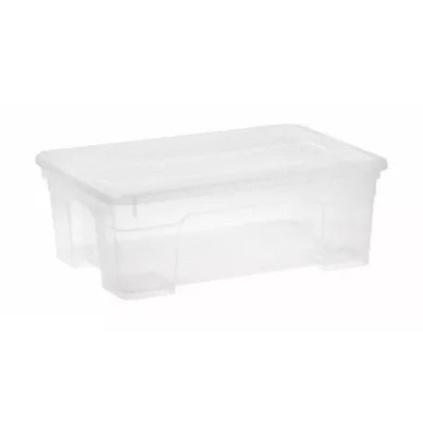 1.5L CONTOUR CLEAR STORAGE BOX - CLEAR