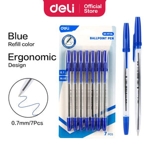 Finepoint Ballpoint Pens 0.7mm Pack of 7