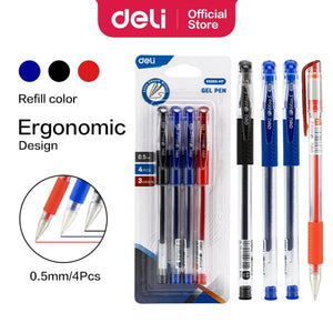 Daily Gel Pens 0.5mm Pack of 4