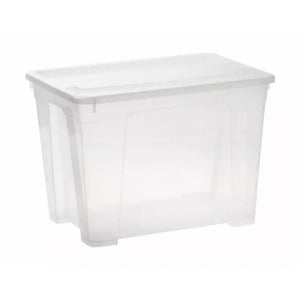 21l CONTOUR CLEAR STORAGE BOX - CLEAR (WITH NEW CLIP)