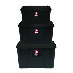 3 PIECE PRIDE STORAGE BOX - FULL BLACK