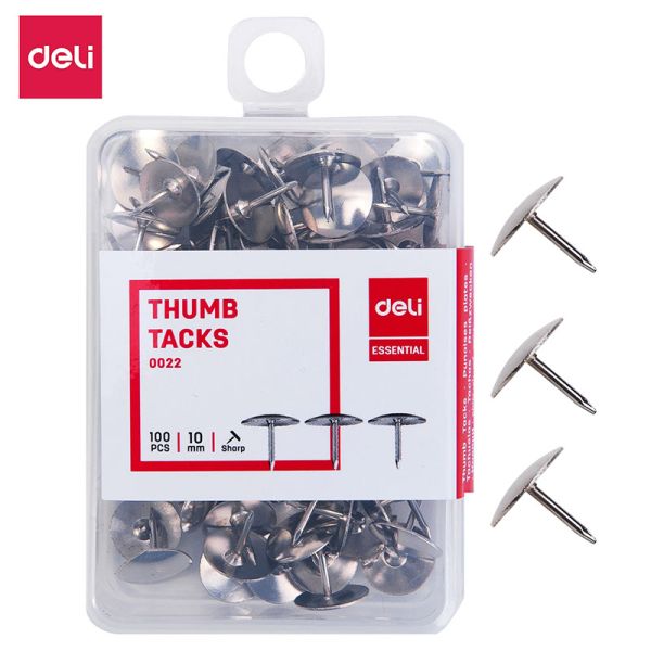 Thumb Tacks 10mm Pack of 100
