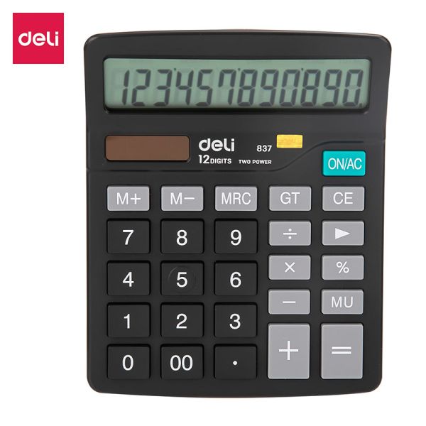Calculator 12 Digit Dual Power