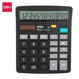 Calculator 12 Digit Dual Power