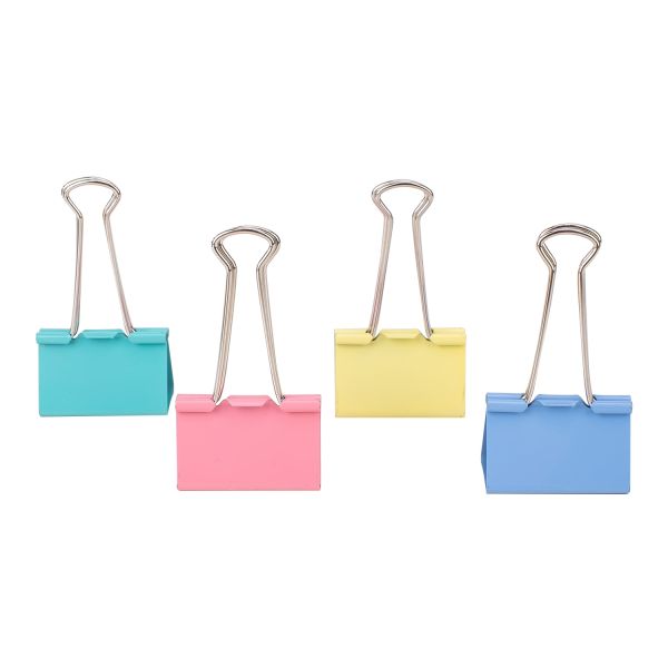 Binder Clips 51mm Assorted Pack of 12
