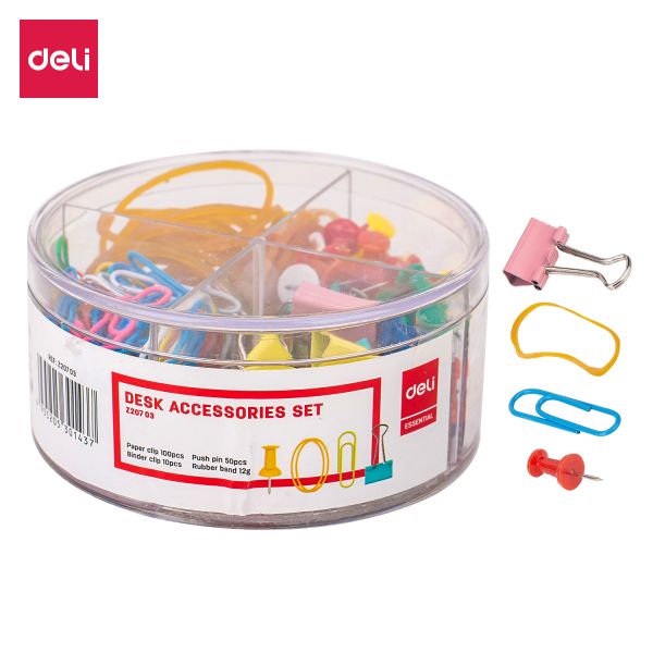Desk Accessories Set Clips and Pins