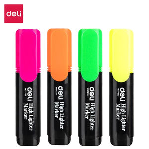 Highlighters Black Barrel Pack of 4