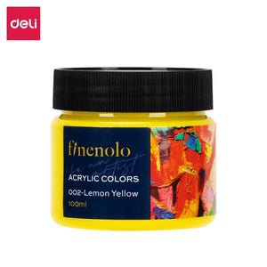 Finenolo Acrylic Color 100ml Lemon Yellow
