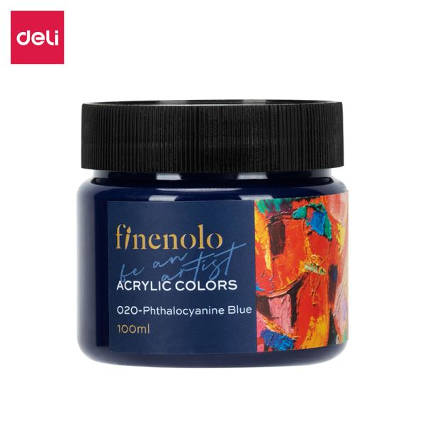 Finenolo Acrylic Color 100ml Phthalo Blue