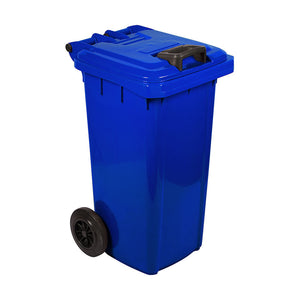 PRIDE 80L WHEELIE BIN VIRGIN (NON SABS) - BLUE