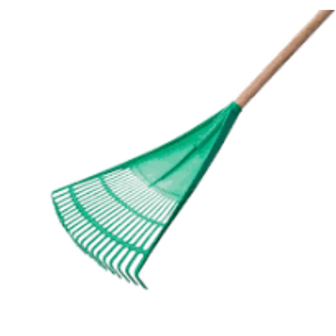 CONTOUR GREEN FAN LEAF RAKE