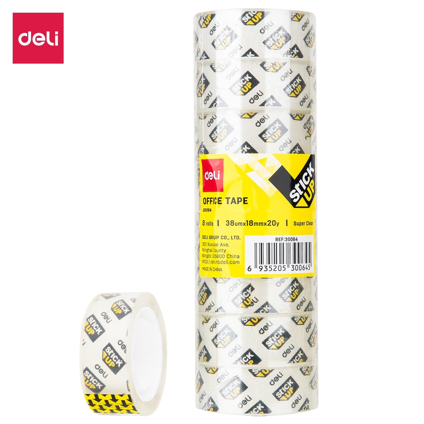 Office Tape 18mm x 18m Pack of 8