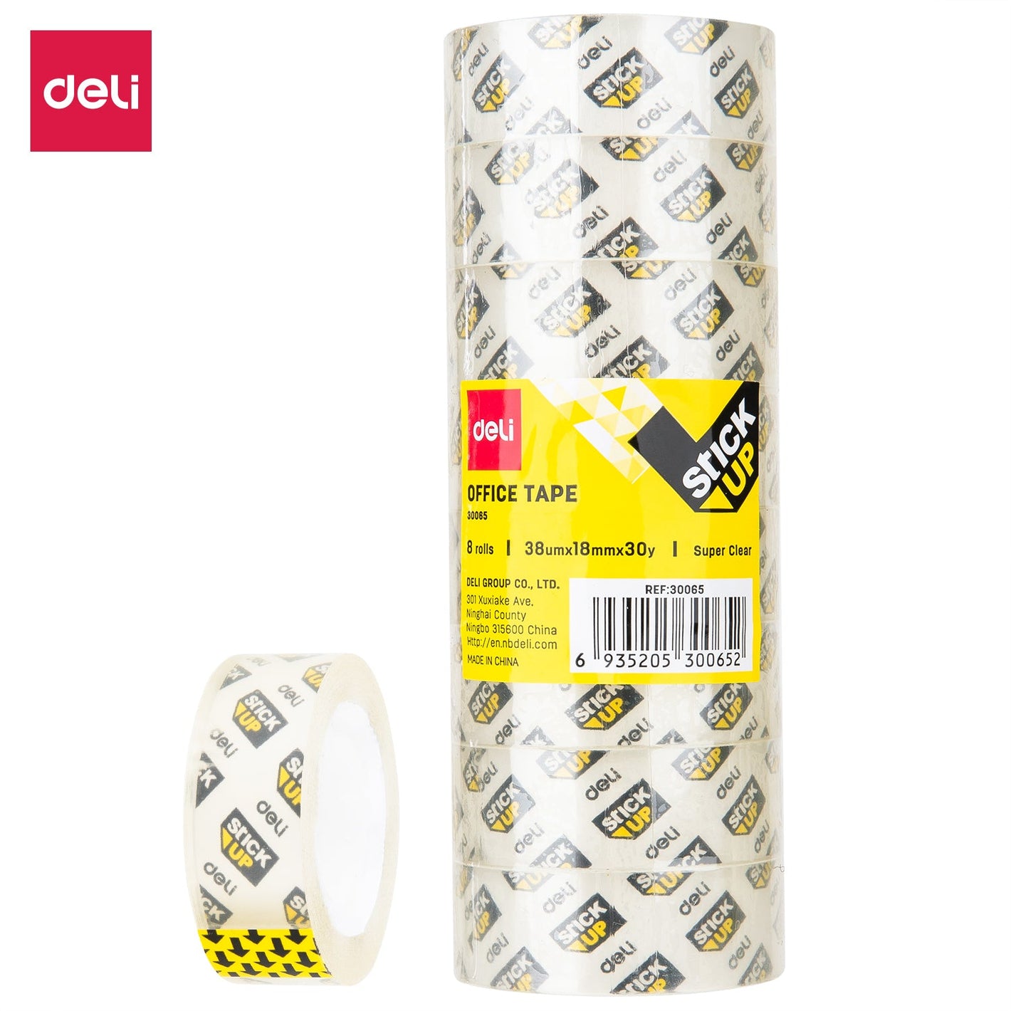 Office Tape 18mm x 27m Pack of 8