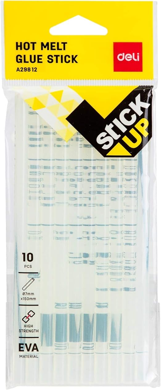 Hot Melt Glue Stick 7mm x 150mm Pack of 10