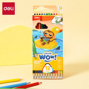 Colored Pencils 12 Colors Wood Free