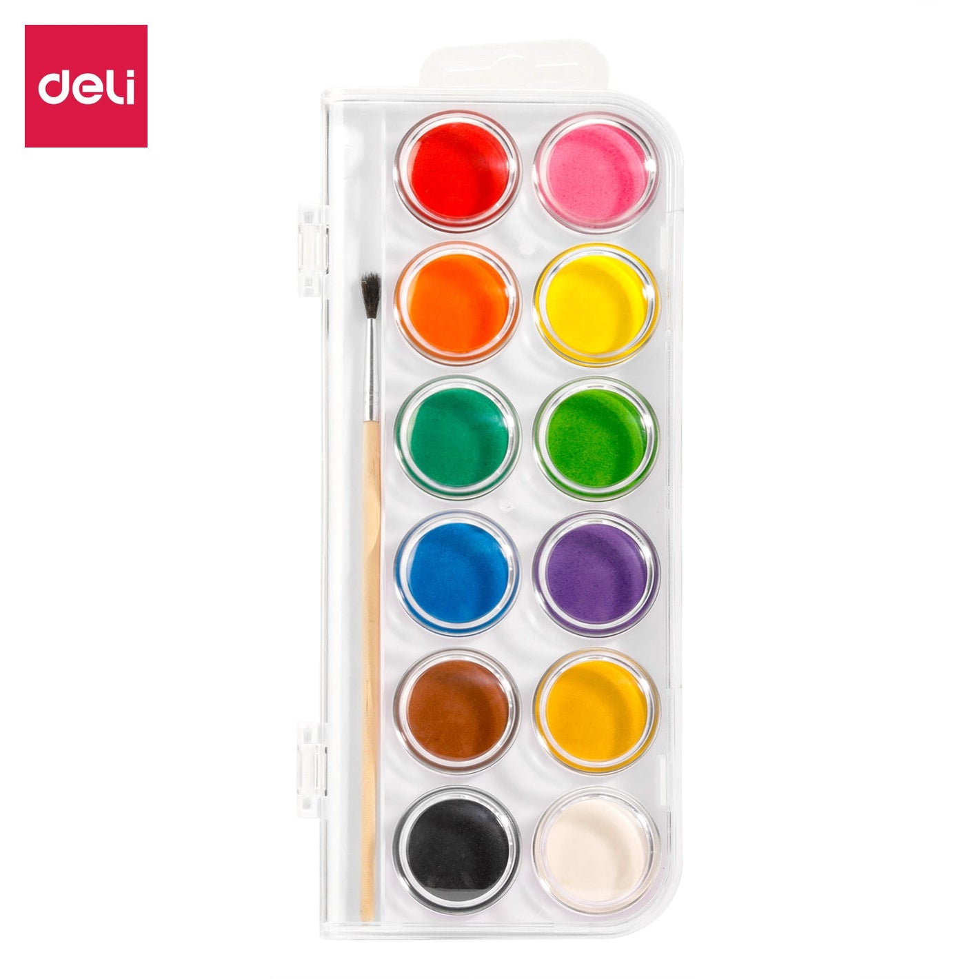 Watercolor Set 12 Colors with Free Brush