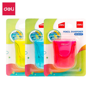 Pencil Sharpener 2 Hole with Canister Carded