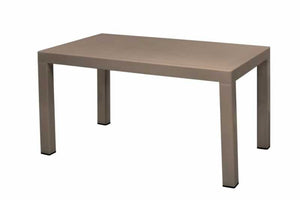 CONTOUR ELITE 6-SEATER TABLE -CAPPUCCINO