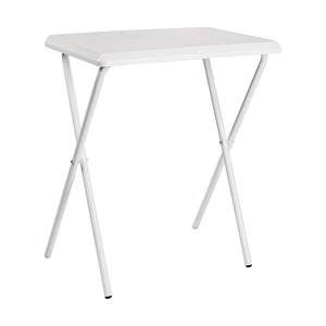 CONTOUR FOLDING TABLE - WHITE