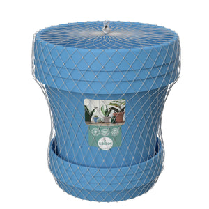 SEBOR SUPER POT & SCR ST 15CM X 3 POOL BLUE