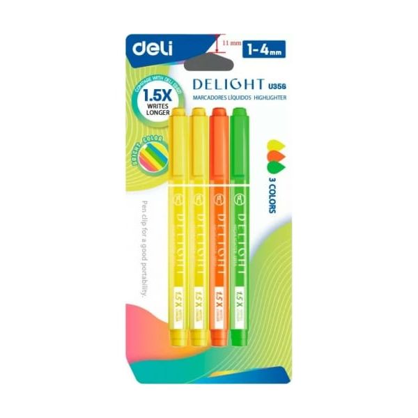 Highlighters Pack of 4