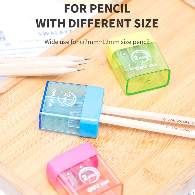 Pencil Sharpener 2 Hole with Canister