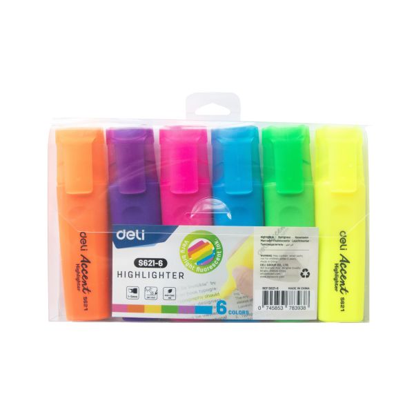 Highlighters Pack of 6